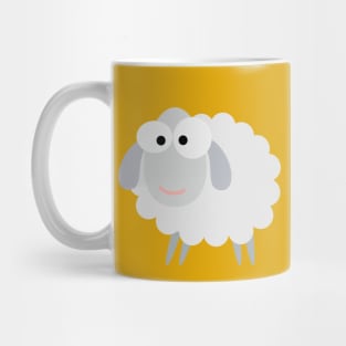 Cute happy sheep Mug